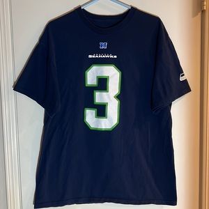Seattle Seahawks Russel Wilson Men’s T-Shirt NFL